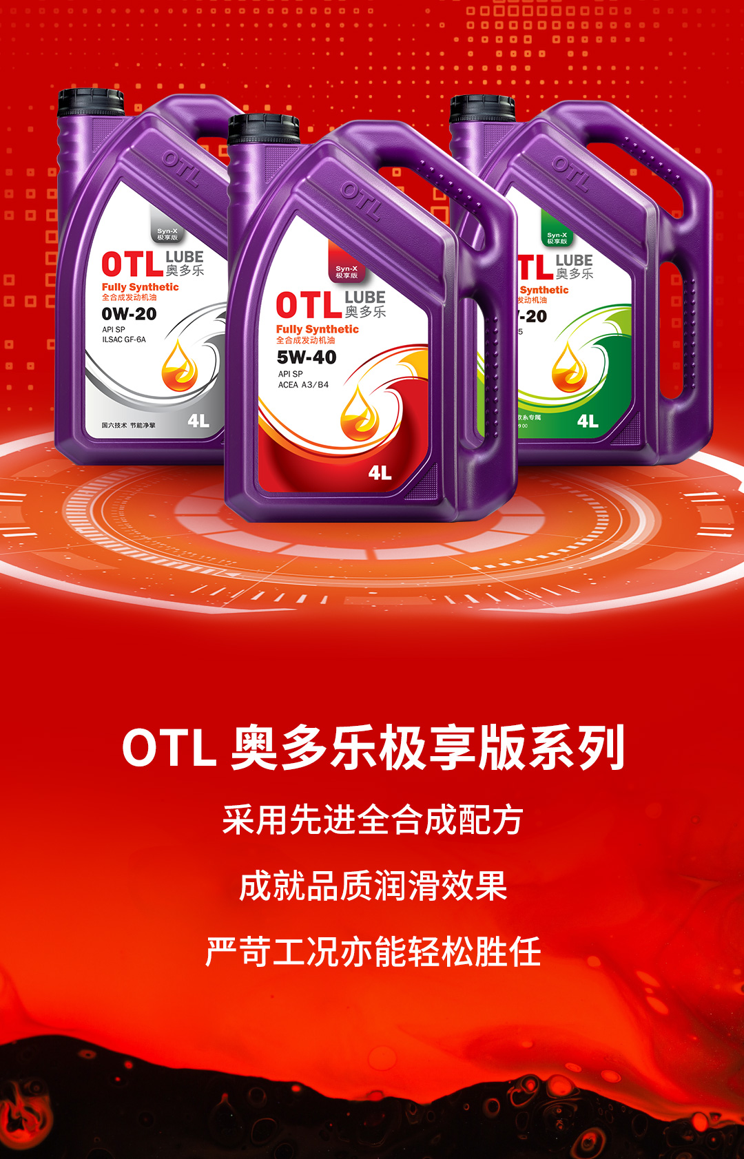 OTL 奥多乐润滑油 | 机油类型？